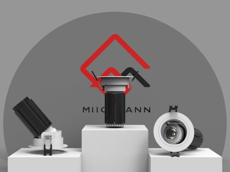LED燈具（筒燈）工業產品設計